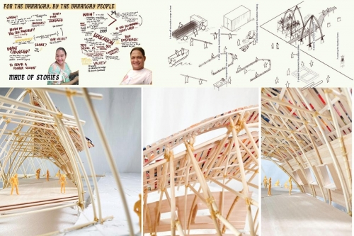 Designing for the Barangay (community), by the barangay. Empowering the community through vernacular and handmade construction processes