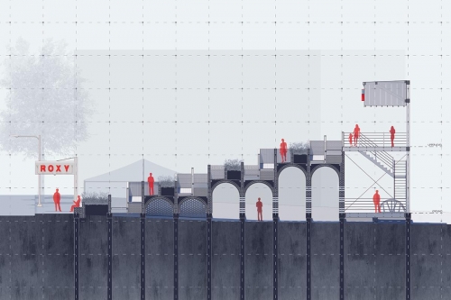 Folly observing growth and decay (Section)