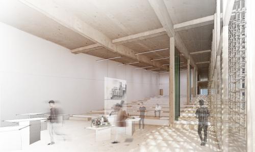 Interior Auditorium/Exhibition Space View