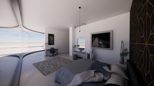Bedroom Interior render