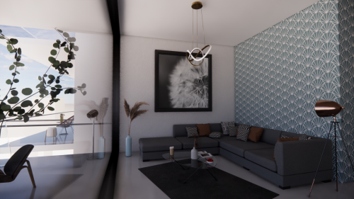 Bedroom Interior render