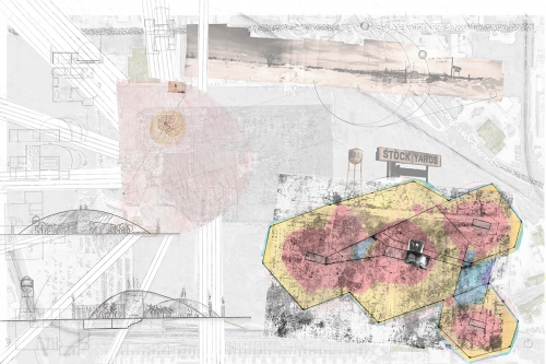 Conceptogram Stockyard showing site and idea progression