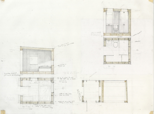 The project consists of 3 modules that were developed in careful hand/digital drawings