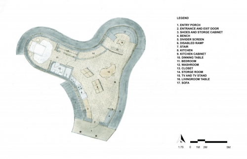 Residence first floor plan