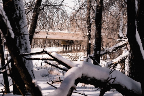 Precast Bridge along the Rat River